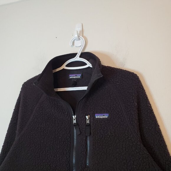 Men's Black Fleece Jacket - Picture 3 of 6